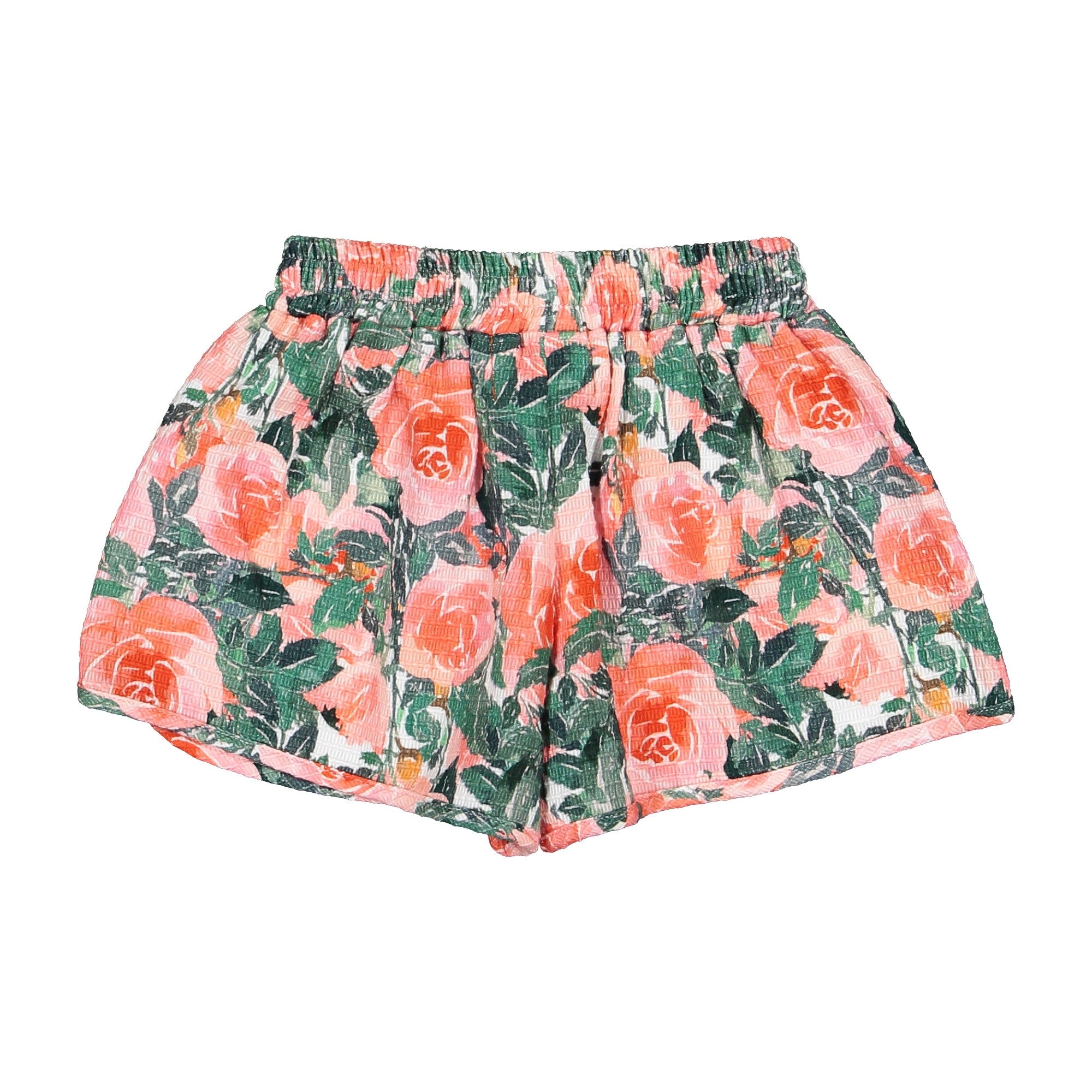 Flower print shorts