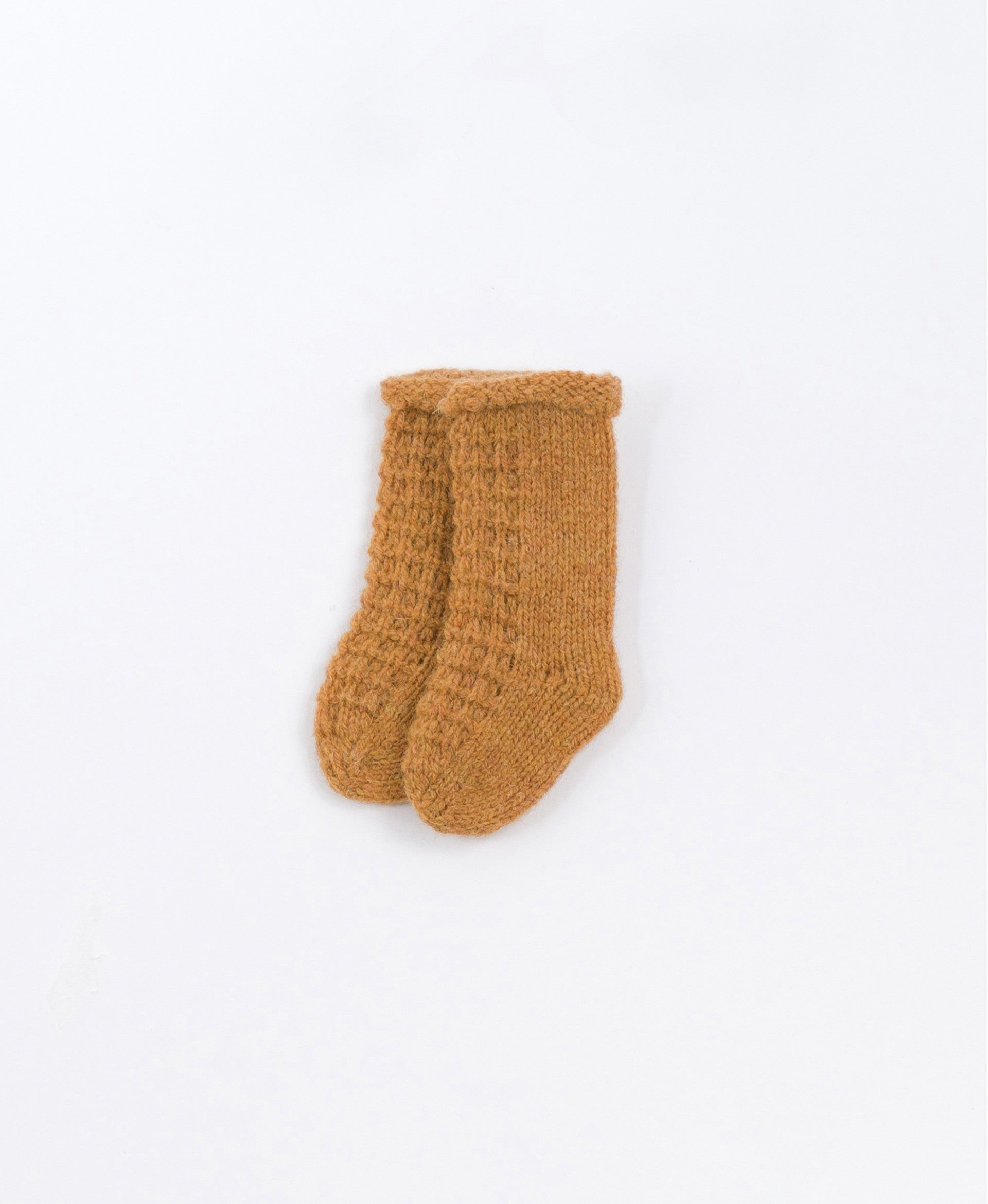 Calcetines de punto tricotado