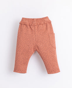 Organic cotton trousers with steering wheel