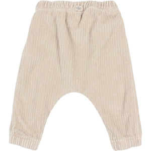 Velour baby trousers